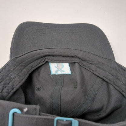 Cheers To The Wiseman Slideback Hat Gray One Size Adjustable Embroidered Cotton