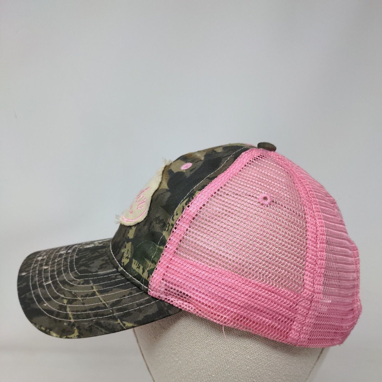 Tractor Supply Co. Strapback Trucker Hat Camouflage OSFM Mesh Back 6 Panel