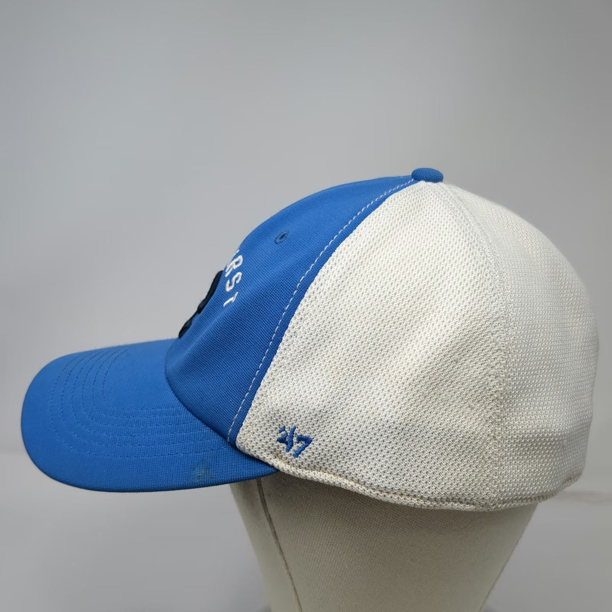'47 Pinehurst No 2 Golf Baseball Cap Blue White One Size Stretch Fit Mesh hat
