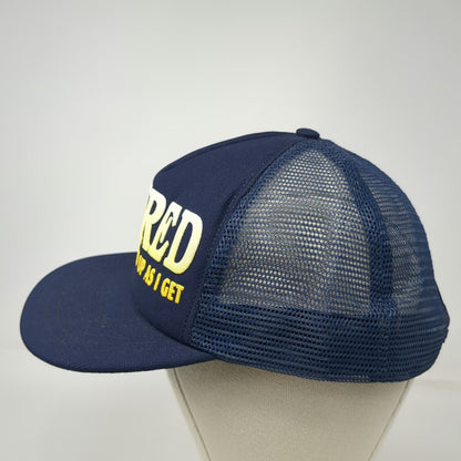 Blue Trucker Hat One Size Retired This Is As Dressed Up As I Get Mesh USA Made