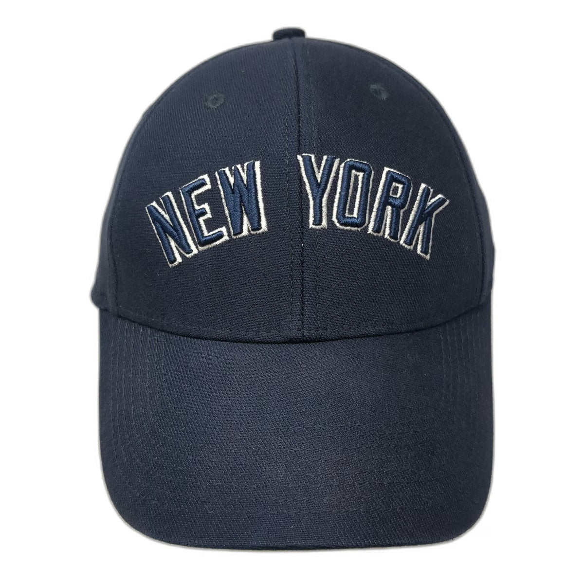 New York Yankees MLB Nike Baseball Cap Blue One Size Arched Lettering Swoosh Hat