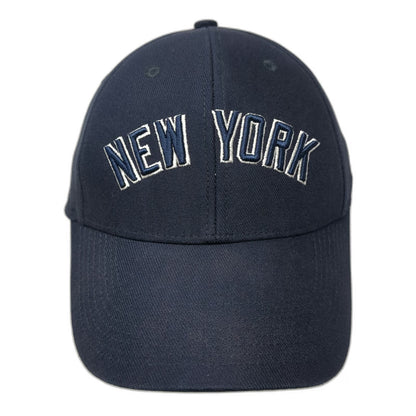 New York Yankees MLB Nike Baseball Cap Blue One Size Arched Lettering Swoosh Hat