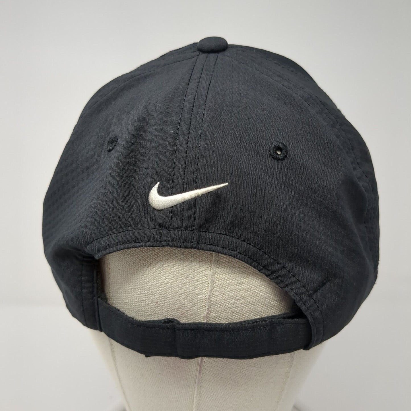 Griffin Elite Strapback Hat Black One Size Adjustable Embroidered Nike Golf