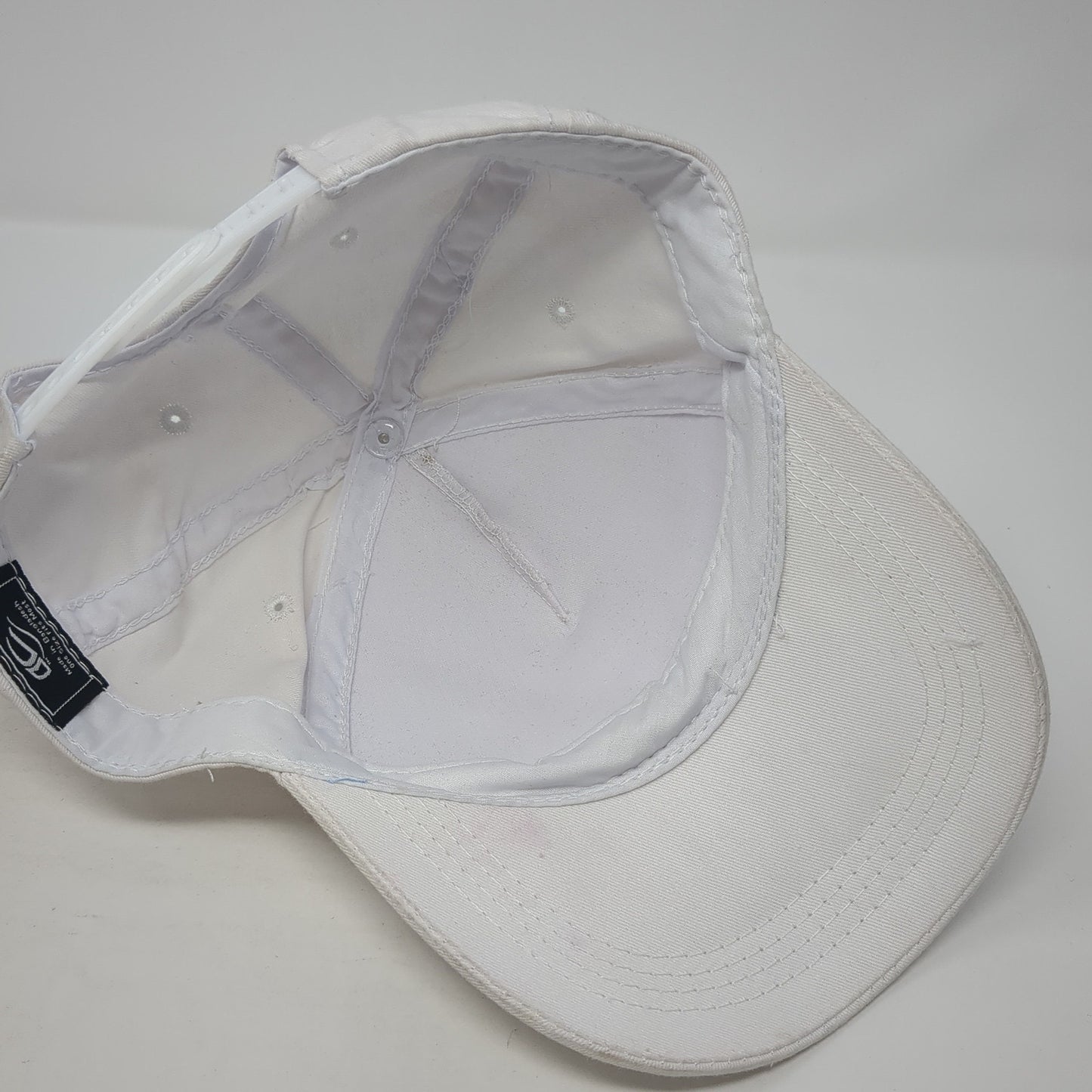 Outdoor Cap Snapback Hat White One Size Adjustable Solid Blank Outdoor