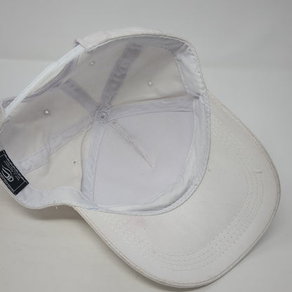 Outdoor Cap Snapback Hat White One Size Adjustable Solid Blank Outdoor
