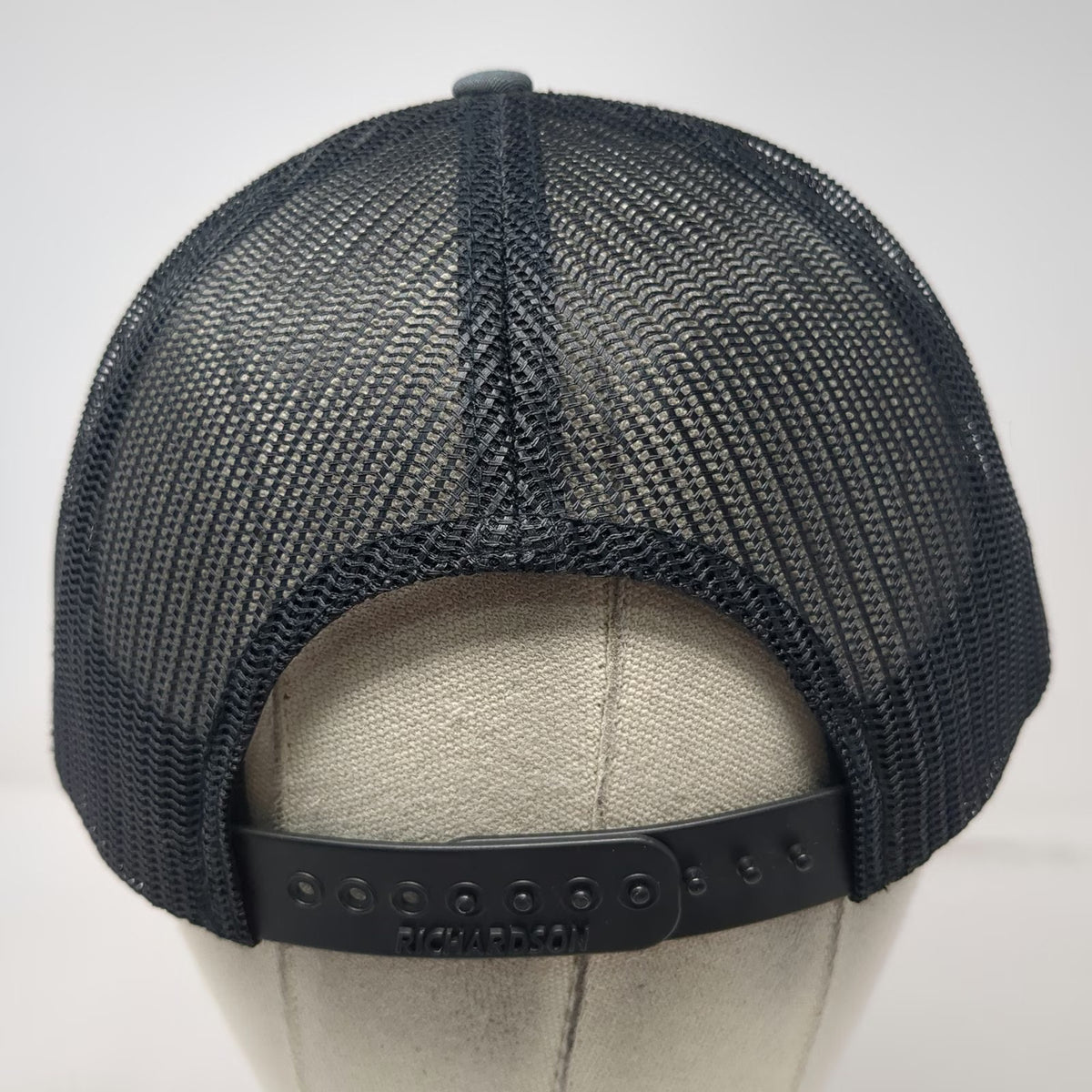 Richardson Trucker Hat Gray One Size 208 Seed Idaho Patch Snapback Mesh Cap Logo