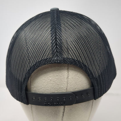 Richardson Trucker Hat Gray One Size 208 Seed Idaho Patch Snapback Mesh Cap Logo