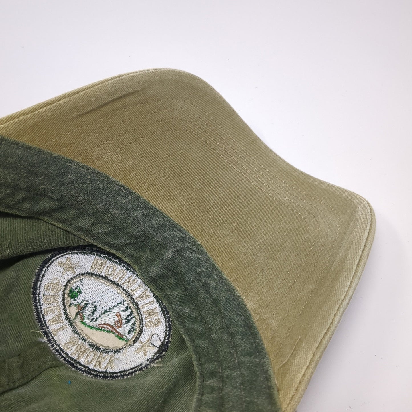 Great Smoky Mountains Strapback Hat Green One Size Adjustable Jhats