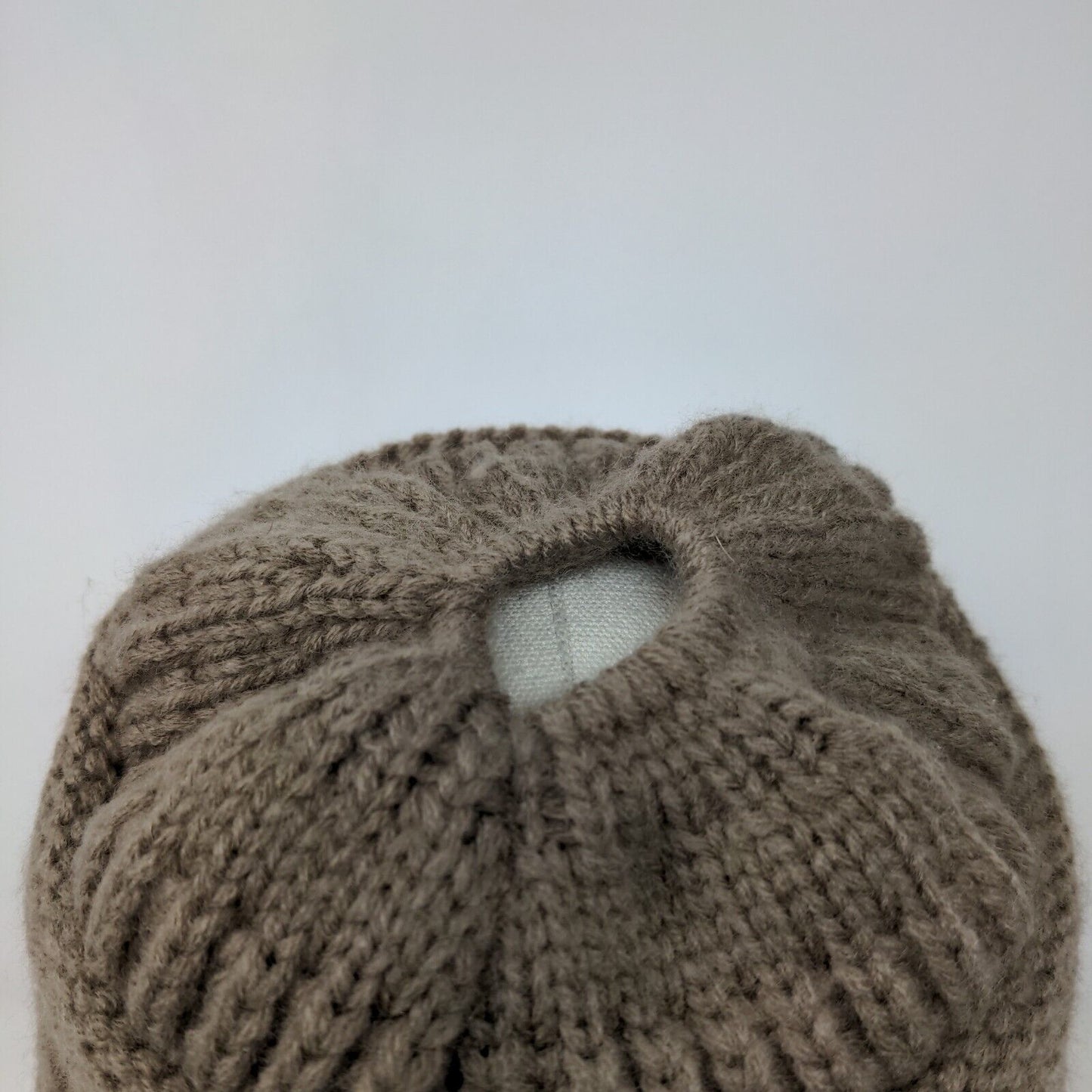 C.C. Exclusives Women's Cable Knit Beanie Hat Tan 100% Acrylic