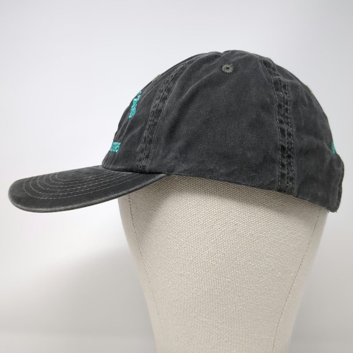 Port Authority Baseball Cap Gray One Size Oysterfest 2015 Duck Museum Cotton Hat