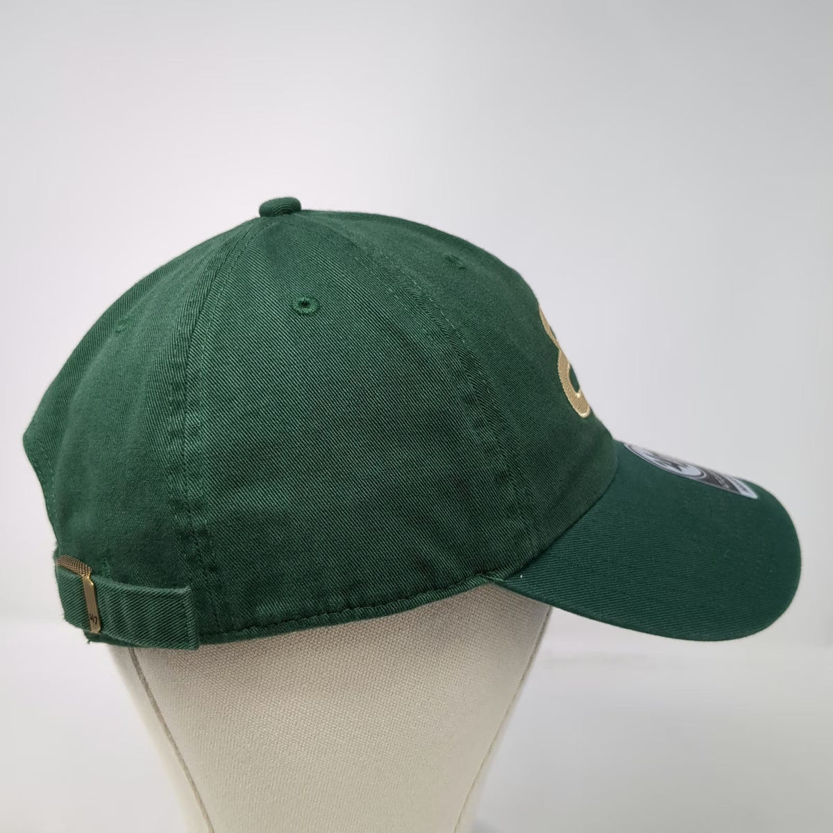 '47 Green One Size Baseball Cap Enterprise Bank EB Logo Adjustable Cotton Hat
