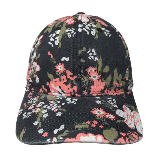 Unbranded Strapback Hat Multicolor OSFM Floral Print Adjustable