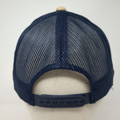 Gone Fishing Patch Snapback Mesh Back Trucker Hat Multi One Size Signatures