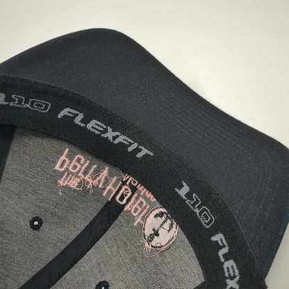 Port Authority Snapback Black One Size Hat Perry Hotel Naples Anchor Polyester