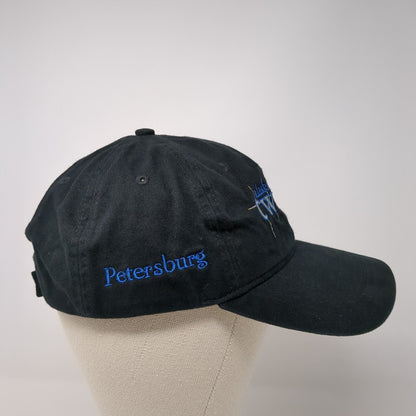 Alaska Twilight Strapback Hat Black One Size Petersburg Pacific Headwear