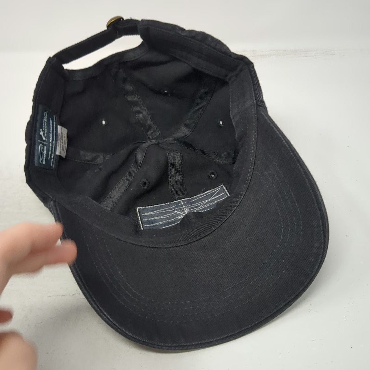 Land Rover Defender Baseball Cap Black One Size SUV Silhouette Patch Cotton Hat
