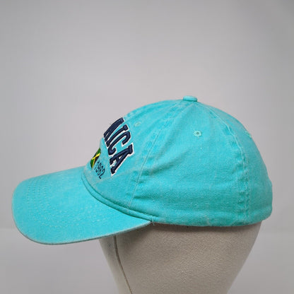 Jamaica Est. 1962 Slideback Baseball Cap Blue OS Adjustable Embroidered TBL