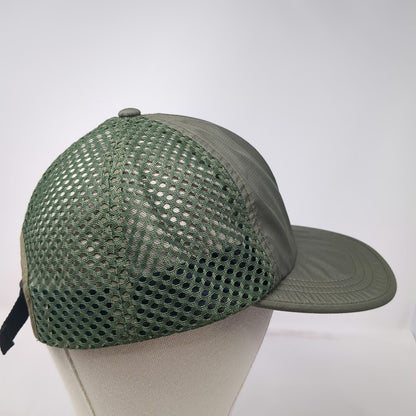 Richardson Baseball Cap Green One Size Brundage Mountain Ski Resort Mesh Hat