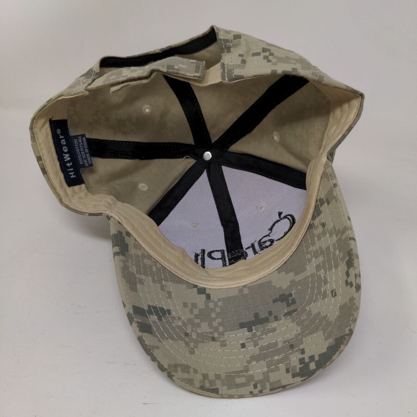 Care Plus Health Plan Strapback Hat Camouflage OSFA Adjustable Embroidered