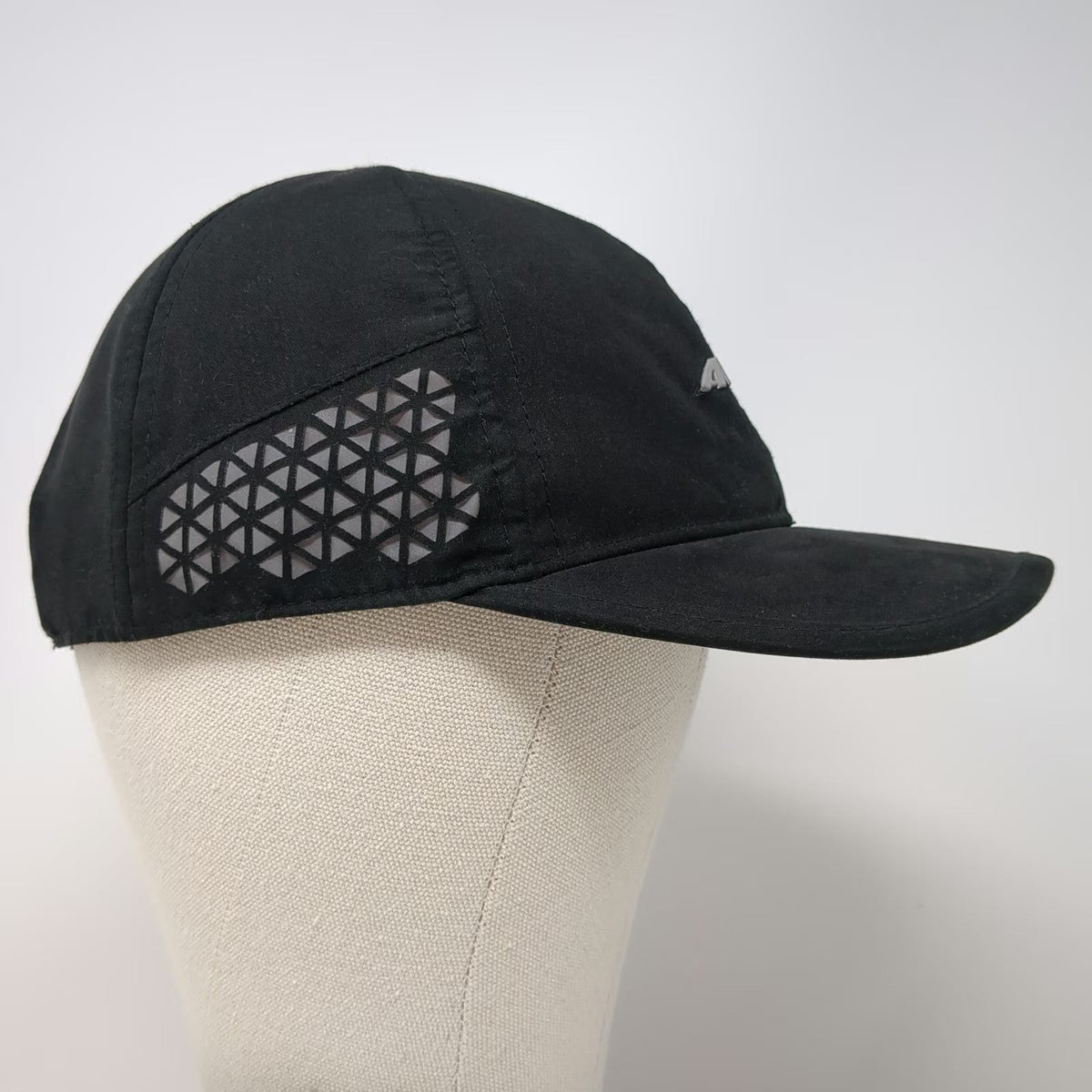 Avia Baseball Cap Black One Size Performance Running Strapback Graphic Hat