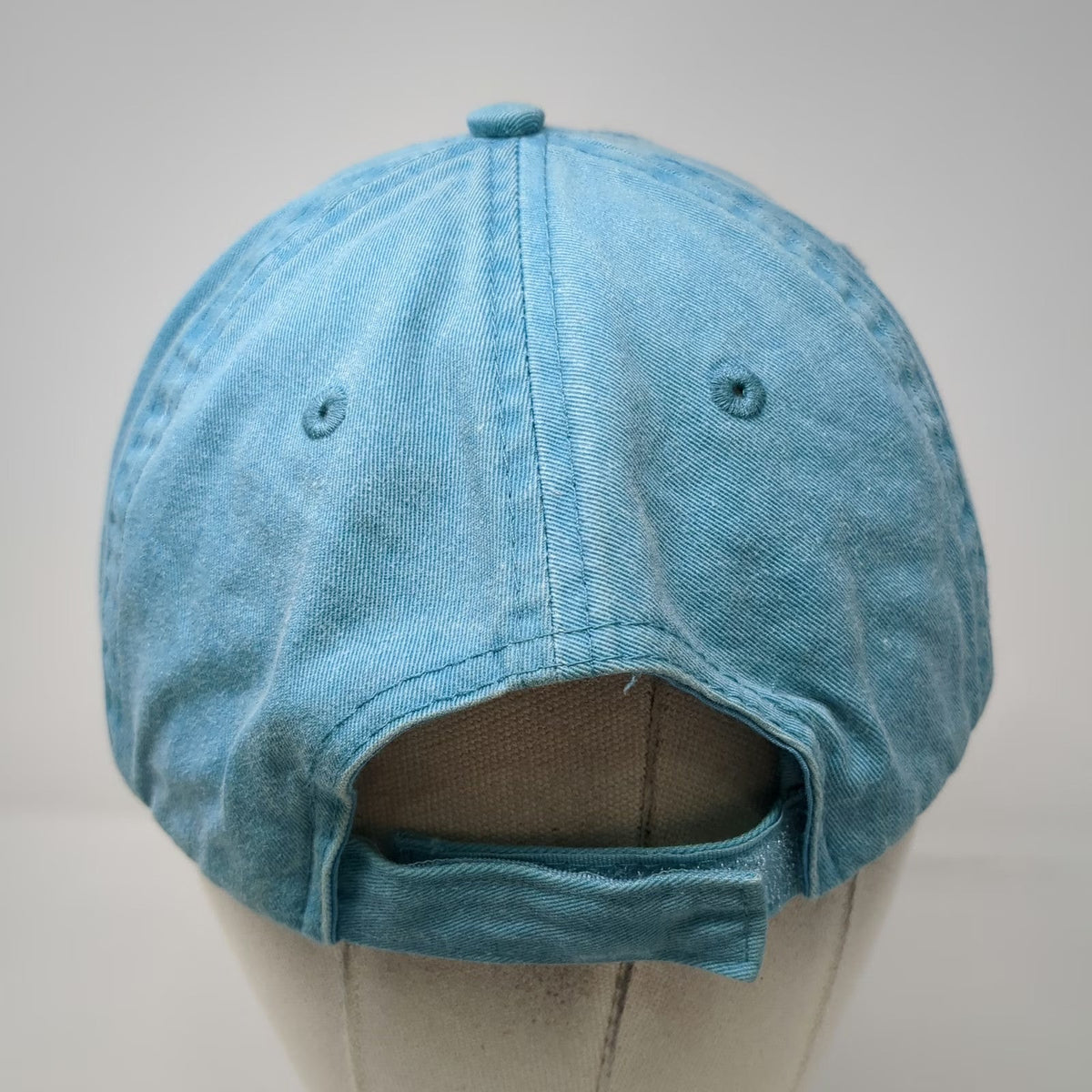 Fahrenheit Baseball Cap Blue One Size Tennis Player Embroidered Strapback Hat