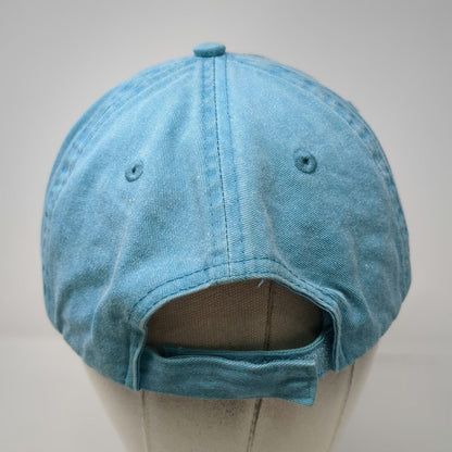 Fahrenheit Baseball Cap Blue One Size Tennis Player Embroidered Strapback Hat