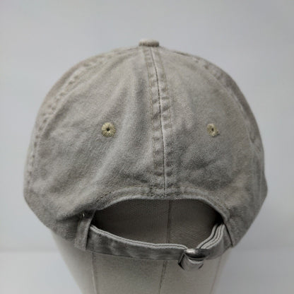 Federal Defenders Slideback Hat Tan One Size Adjustable Embroidered