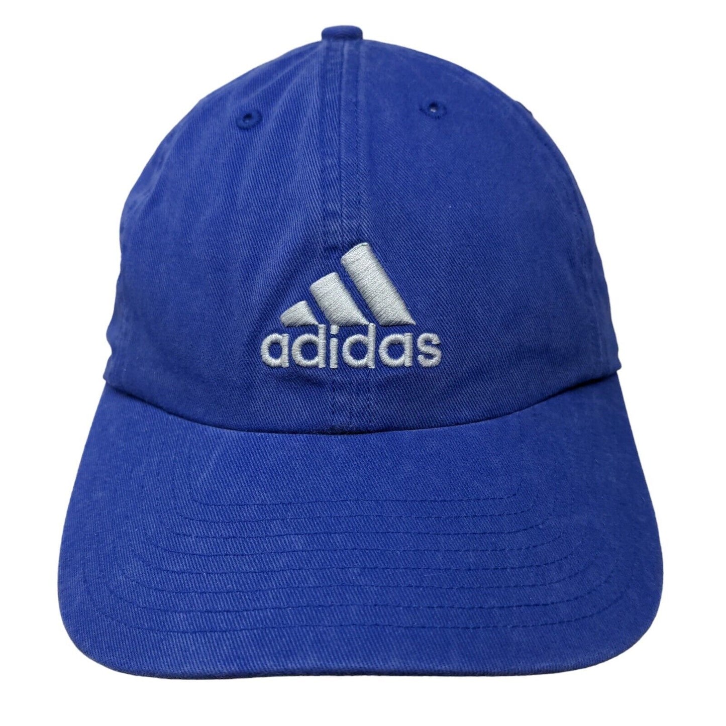 Adidas Climalite Men's Slideback Hat Blue Adjustable Embroidered Logo