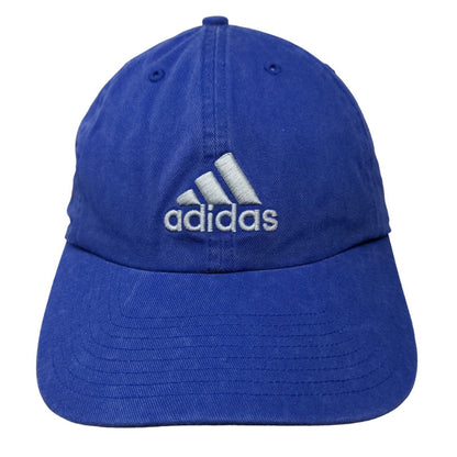 Adidas Climalite Men's Slideback Hat Blue Adjustable Embroidered Logo