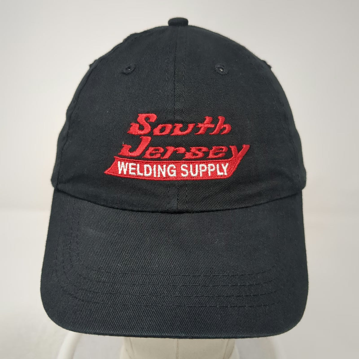 South Jersey Welding Supply Baseball Cap Black One Size Strapback Cotton Hat