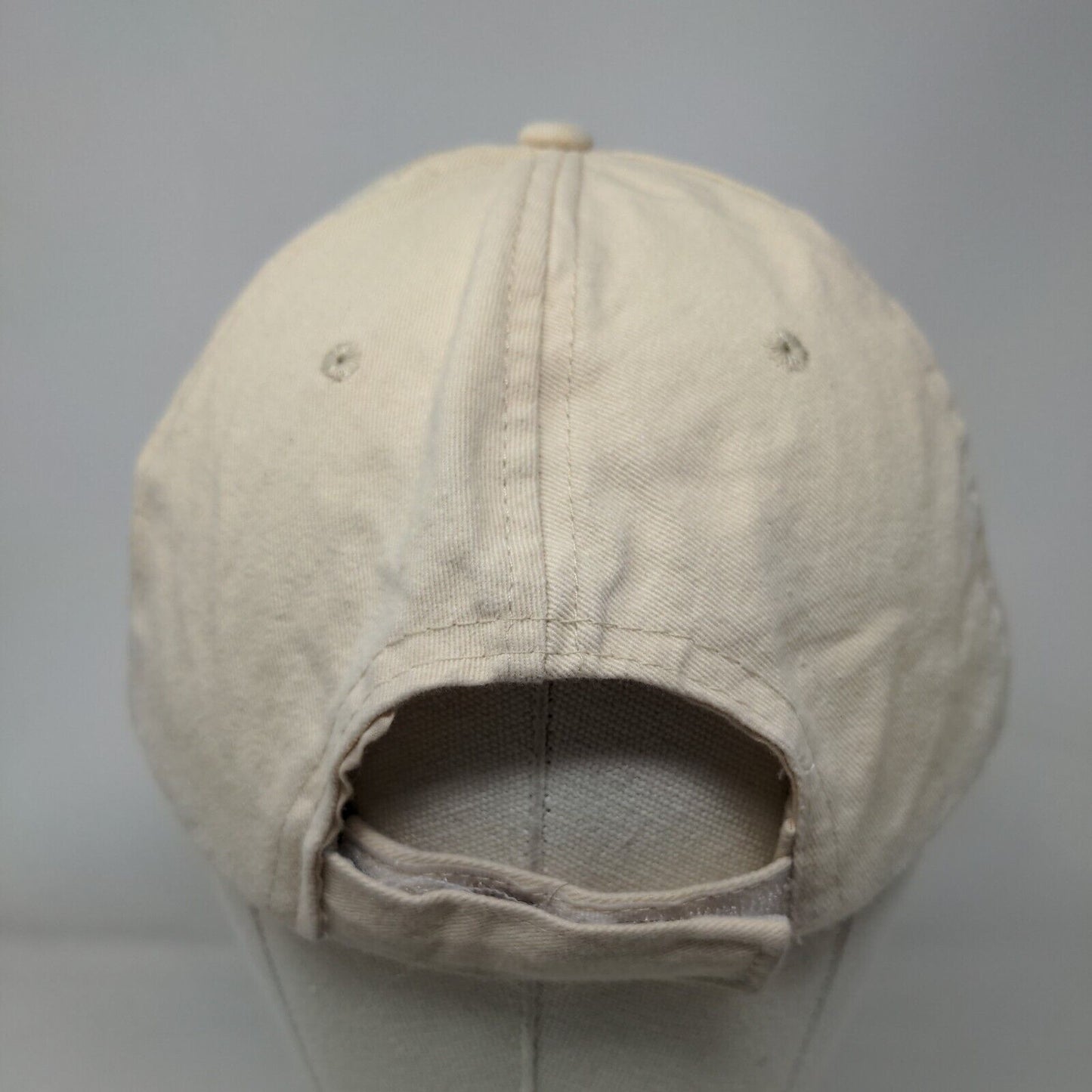 Plant Mama Strapback Hat Tan One Size Adjustable Embroidered 6 Panel Cotton