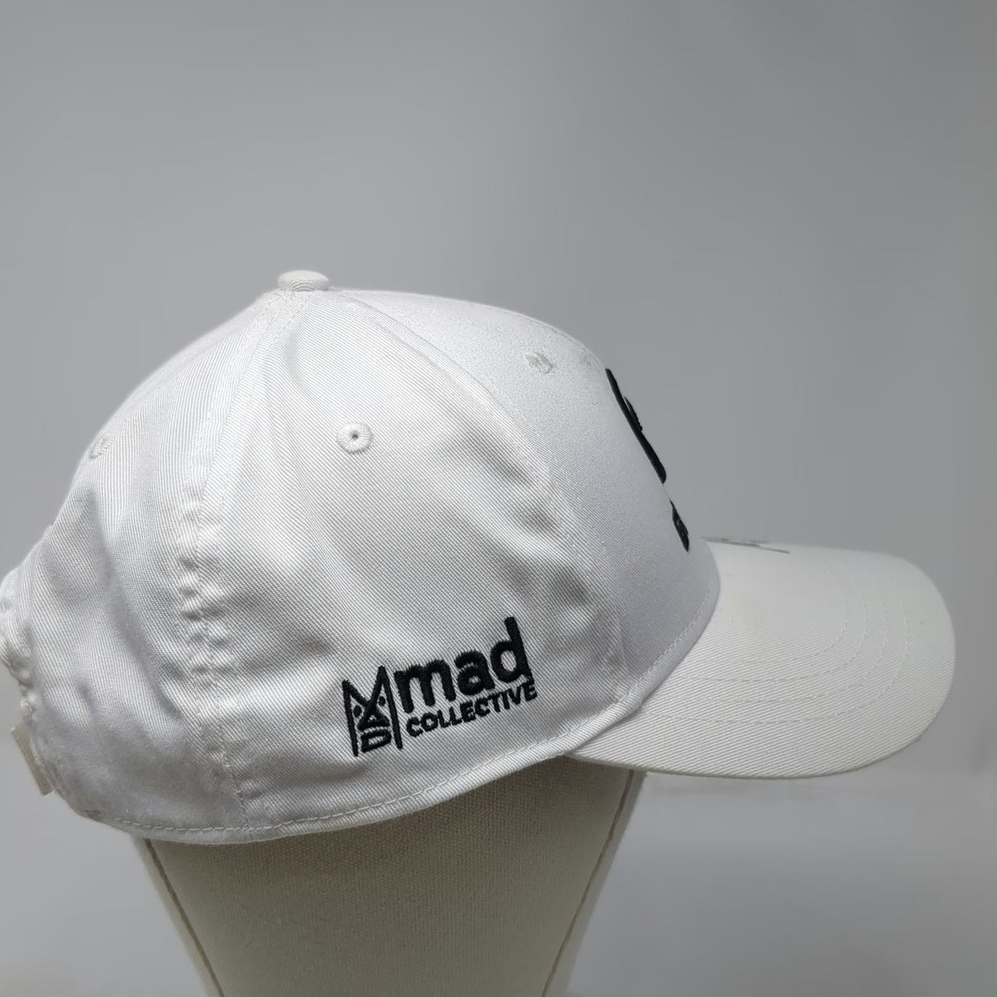 Baseball Cap White One Size GETTRX WRT Racing Signed Signature #31 Sponsor Hat