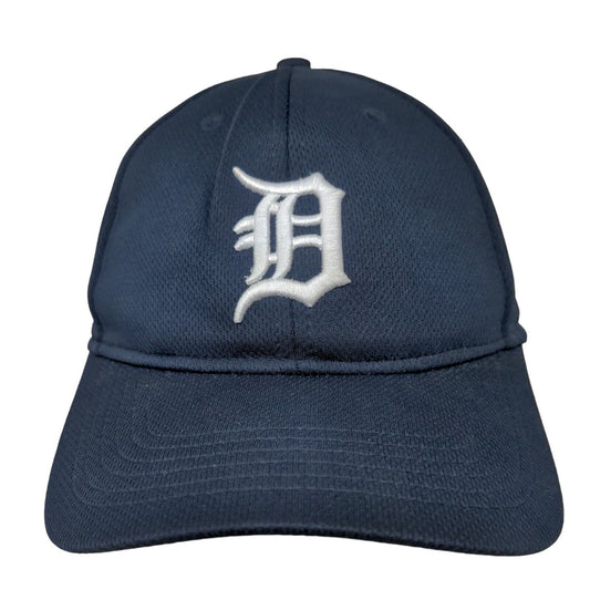 OC Sports Men's Strapback Hat Blue OSFM Embroidered Detroit Tigers Logo