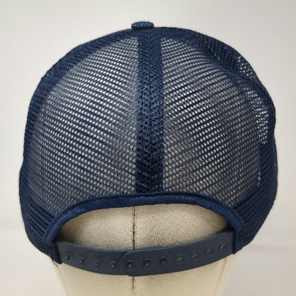 Royce AT&T Fiber Optics Washington Blue OS Trucker Hat Snapback Mesh USA Vintage
