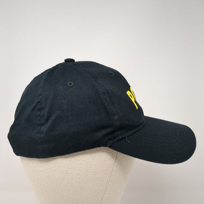 PCRD Strapback Hat Black Youth One Size Adjustable Port & Company
