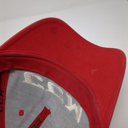 CCM Snapback Hat Multicolor One Size Adjustable Embroidered 6 Panel Cotton