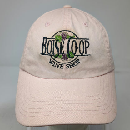 Port Authority Boise Co-op Wine Shop Hat Pink One Size Baseball Cap Slideback