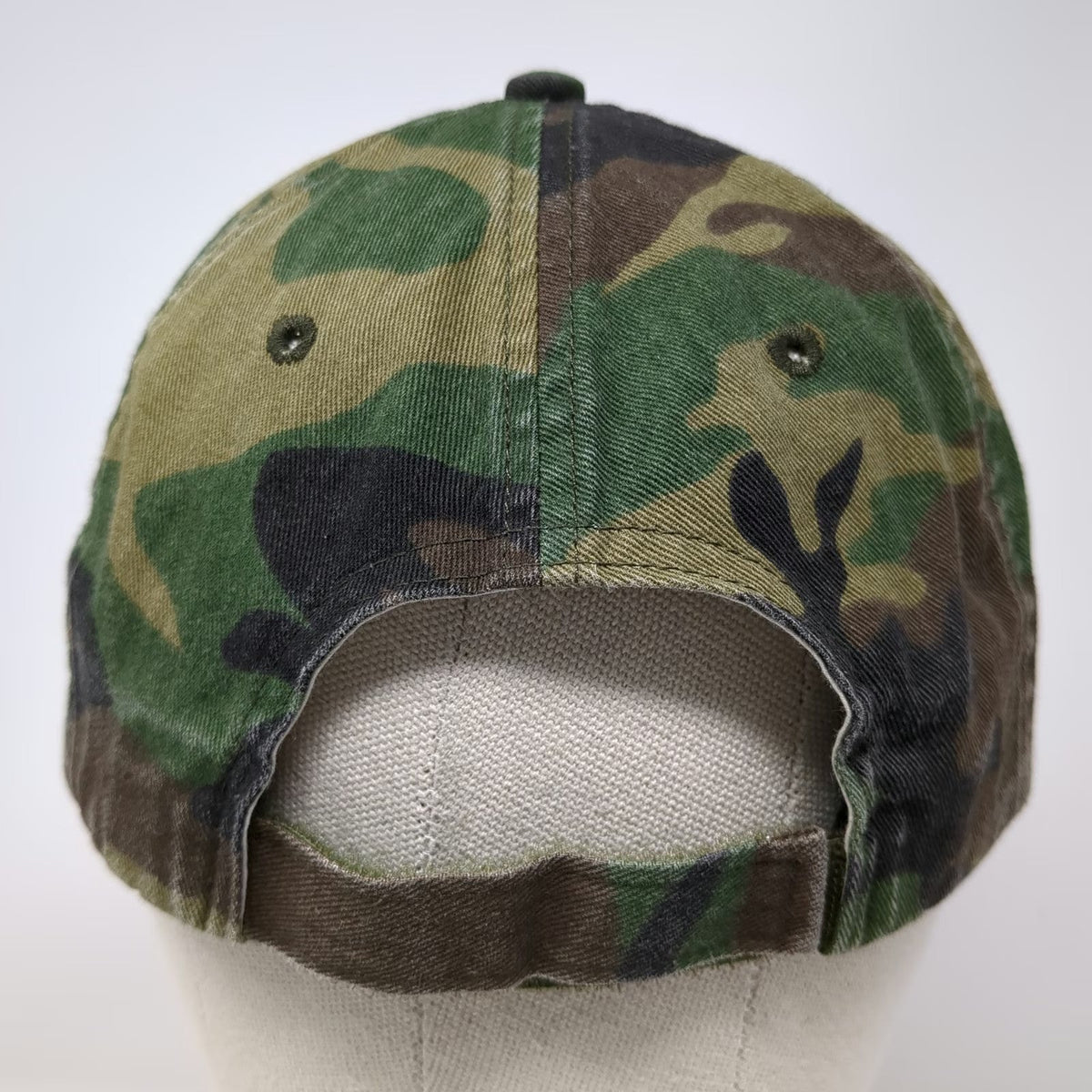Port Authority Baseball Cap Green Brown One Size Strapback QuickSilver Logo Hat