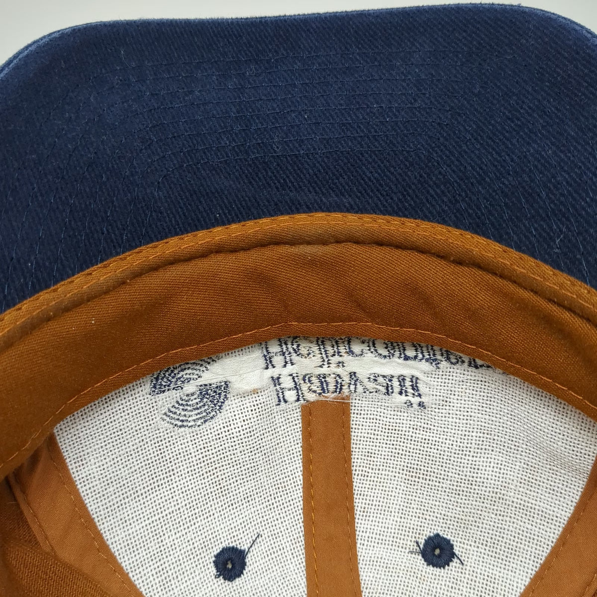 OTTO Hawaii Helicopters Baseball Cap Brown Blue One Size Slideback Cotton Hat