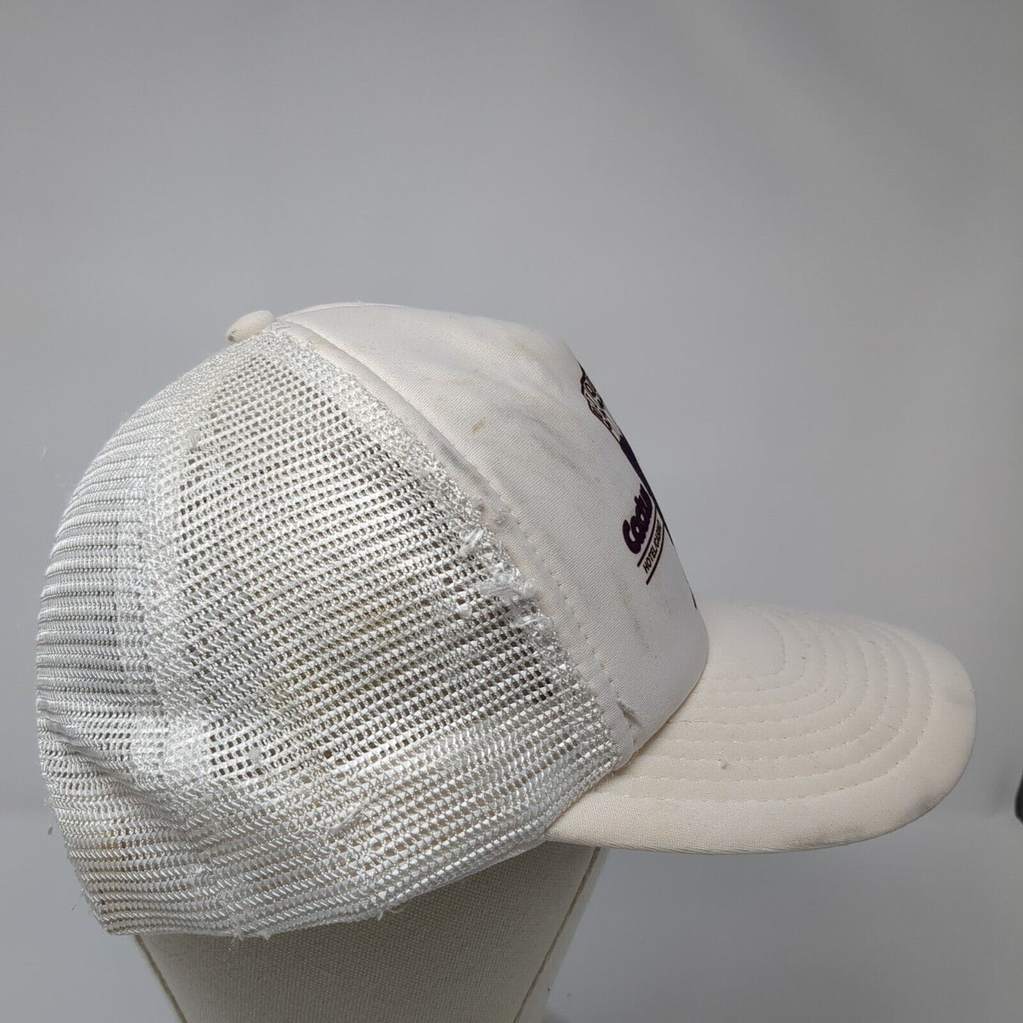 Cactus Pete's Royal Flush Plus Snapback Trucker Hat White One Size