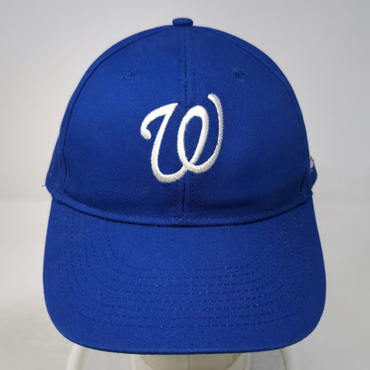 Washington Nationals MLB OC Sports Baseball Cap Blue One Size Curly W Strapback