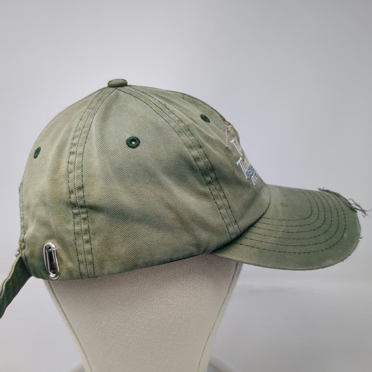Imperial Baseball Cap Green One Size Tall Timber Lodge Pittsburg NH Fish Hat