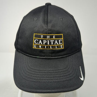 Nike Baseball Cap Black L The Capital Grille Logo Embroidered Performance Hat