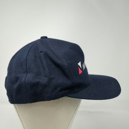 Otto Snapback Blue Hat One Size Nonpareil Logo Green Underbrim 6 Panel Acrylic