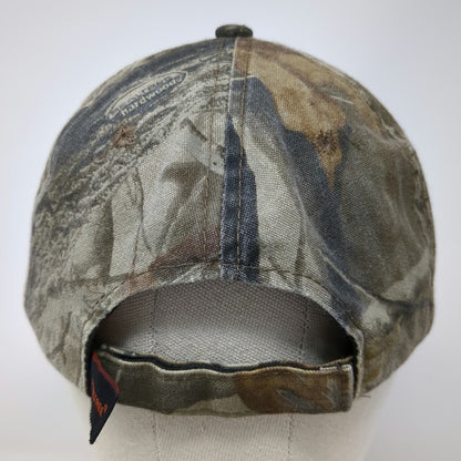 Port Authority Baseball Cap Brown One Size Camo Sunbelt Rentals Hat Strapback