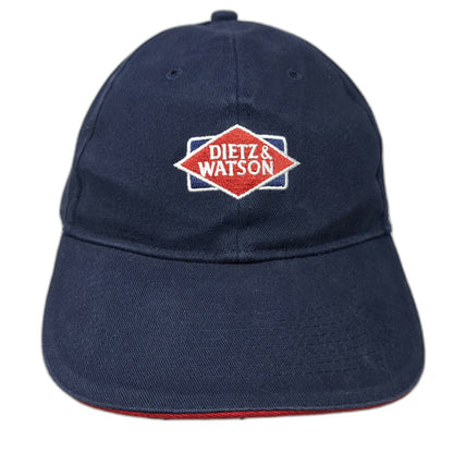 Dietz & Watson Baseball Cap Blue One Size Since 1939 Strapback Food Deli Hat