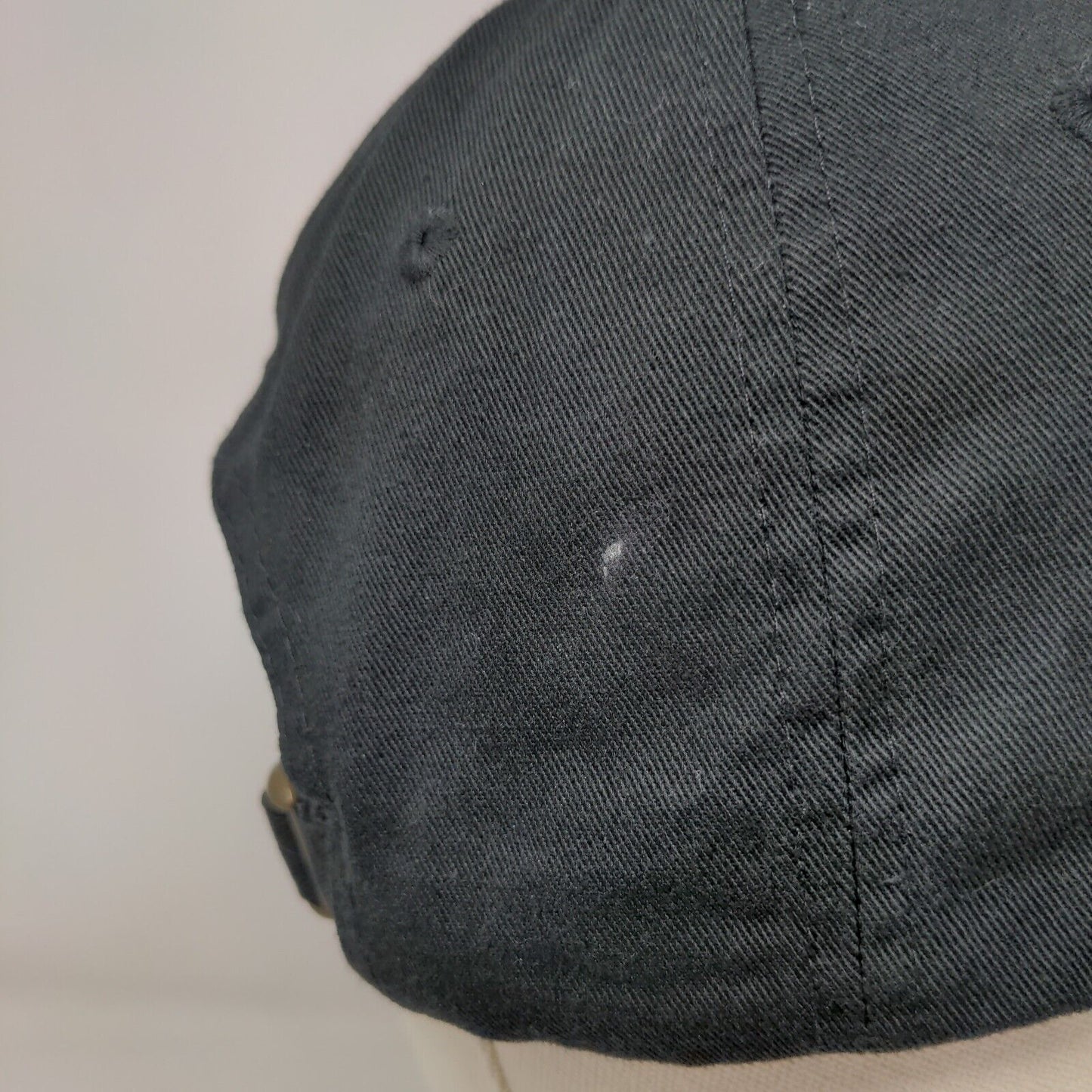 Deep Bay Perfect Simplicity Slideback Hat Black One Size Embroidered