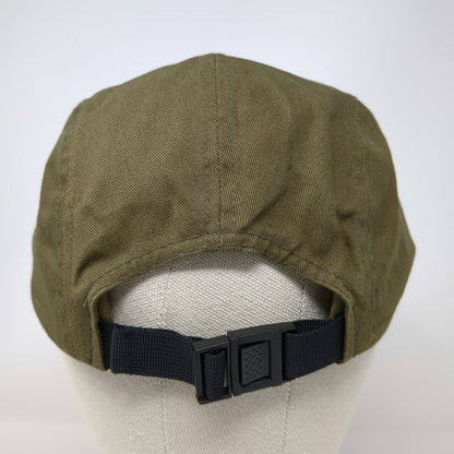 Yupoong 5 Panel Green One Size Forever Skateboards Slideback Flat Brim Hat