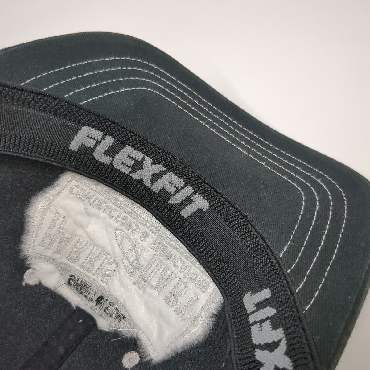 Flexfit Baseball Black M Harris & Hart Sheet Metal Contractors Structured Hat