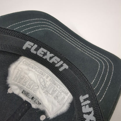 Flexfit Baseball Black M Harris & Hart Sheet Metal Contractors Structured Hat
